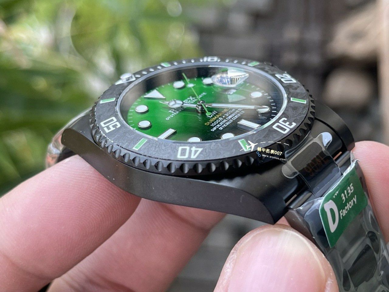 DIW Submariner PARAKEET 新品定制款劳力士SUB水鬼 / R791