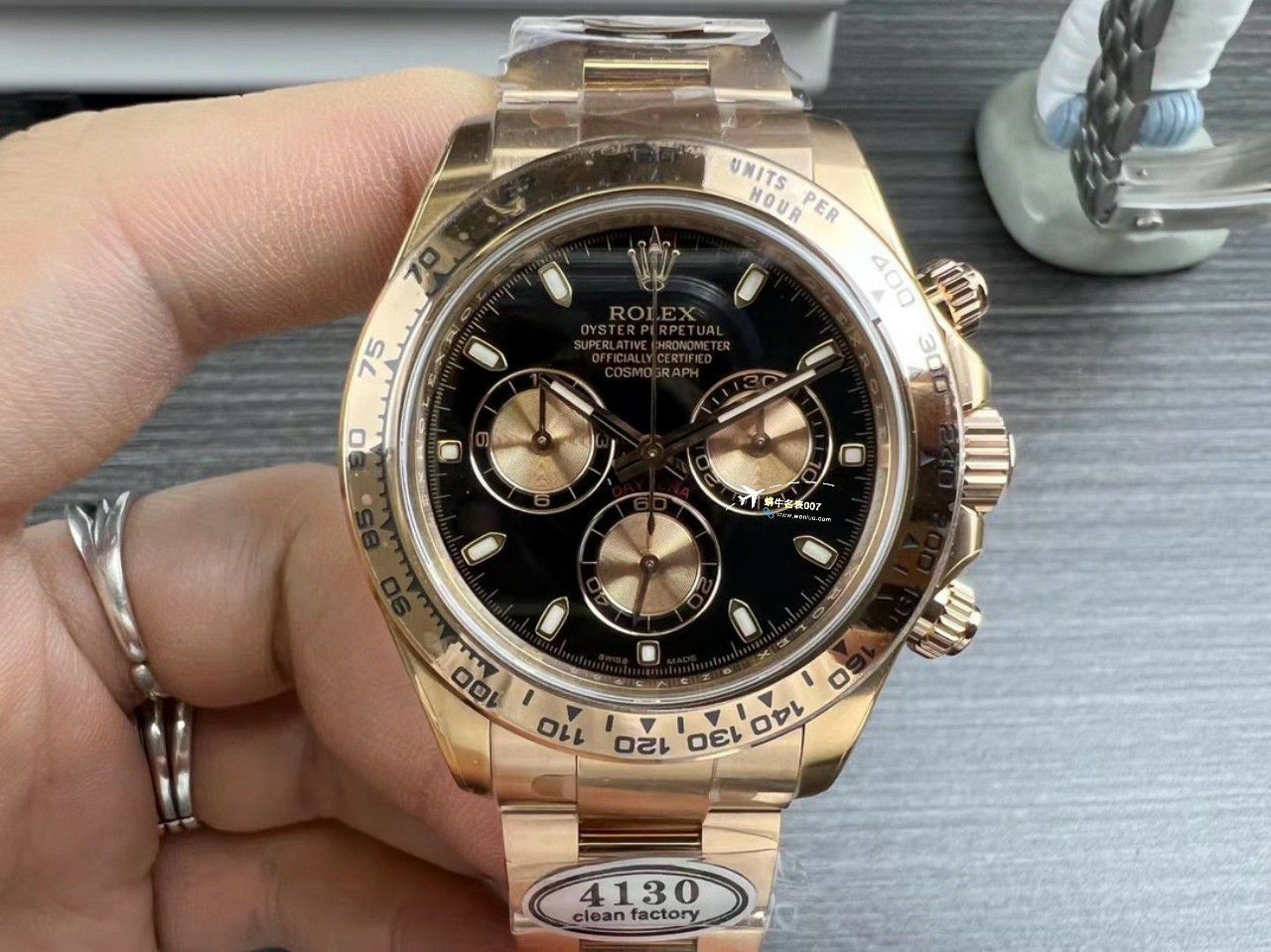 Clean/C厂劳力士灰胶迪通拿m126519ln-0006一比一个精仿复刻手表 / R776