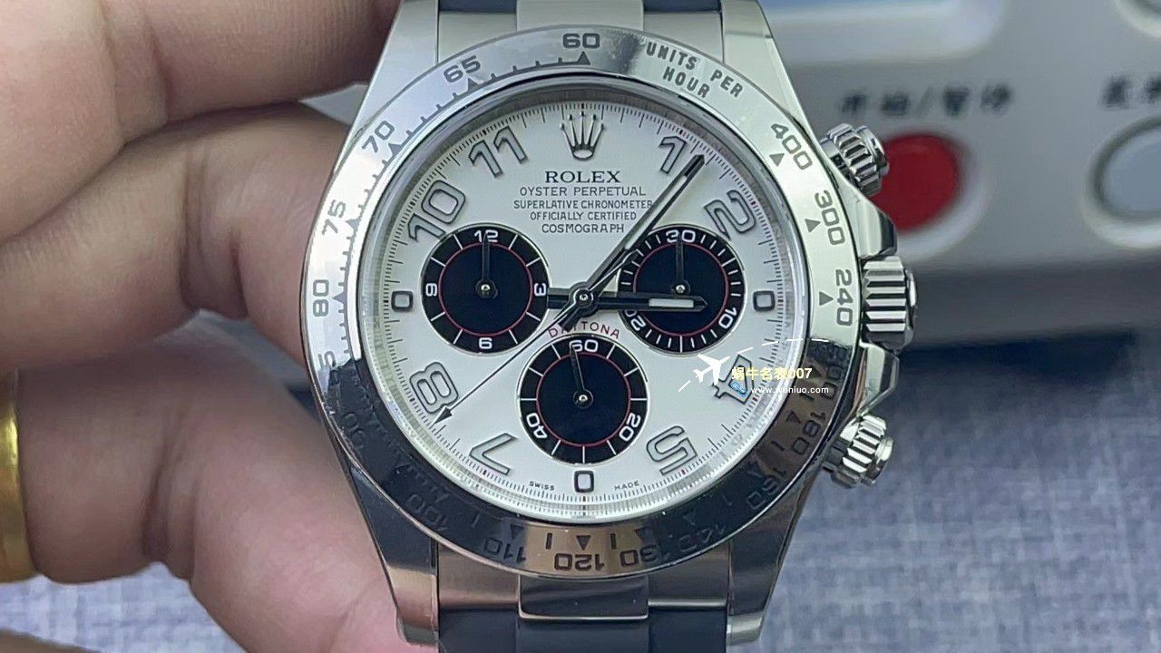 Clean/C厂劳力士灰胶迪通拿m126519ln-0006一比一个精仿复刻手表 / R776