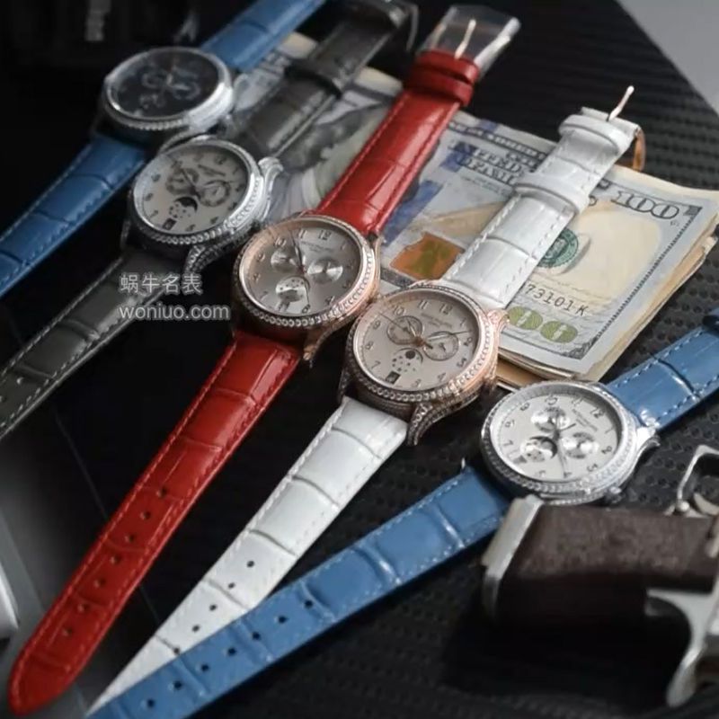 【视频评测】百达翡丽一比一顶级复刻高仿女士手表复杂功能时计4947R-001，4947G-010，4947G-001腕表