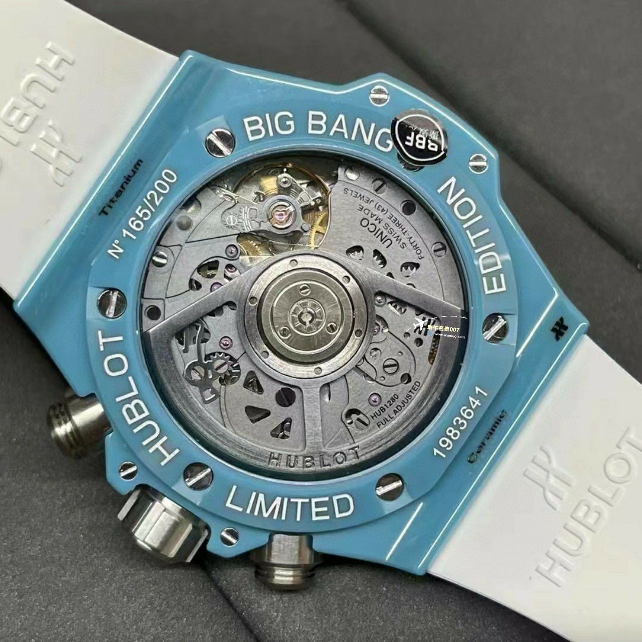 【视频评测】BBF、ZF厂宇舶系列高仿手表441.CF.8513.RX，蒂芙尼蓝441.EX.5120.RX腕表 / YB128