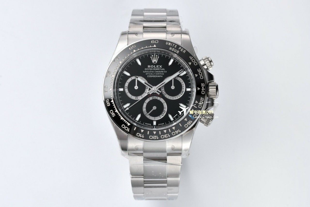 clean厂c厂超A高仿复刻手表劳力士宇宙计型迪通拿新款4131机芯熊猫迪水泥灰m126500LN-0001，m126519ln-0006腕表 / R810