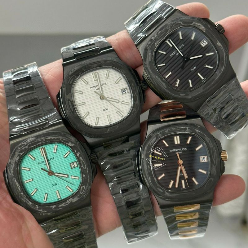 视频评测PATEK PHILIPPE  百达翡丽碳纤维DIW 鹦鹉螺5711 