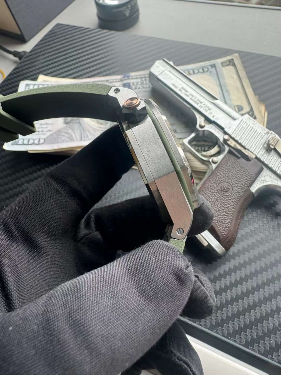 视频评测APS厂爱彼皇家橡树离岸型复刻高仿15720ST.OO.A052CA.01腕表(牛油果)，15720ST.OO.A009CA.01，15720ST.OO.A027CA.01，15720CN.OO.A002CA.01 / AP271