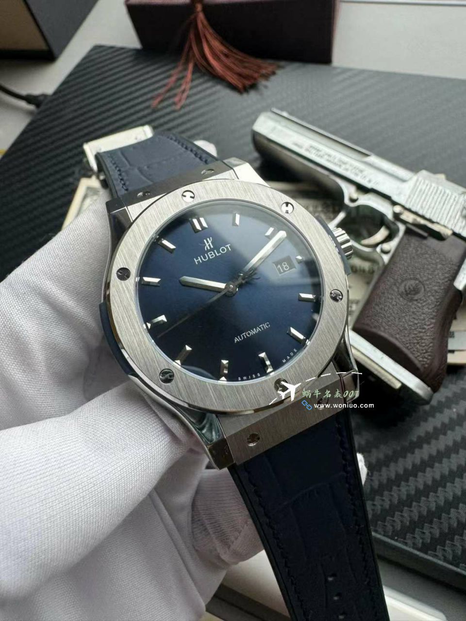 视频评测HUBLOT宇舶表经典融合顶级复刻手表542.NX.7170.LR，542.OX.7180.LR高仿腕表 / YB130