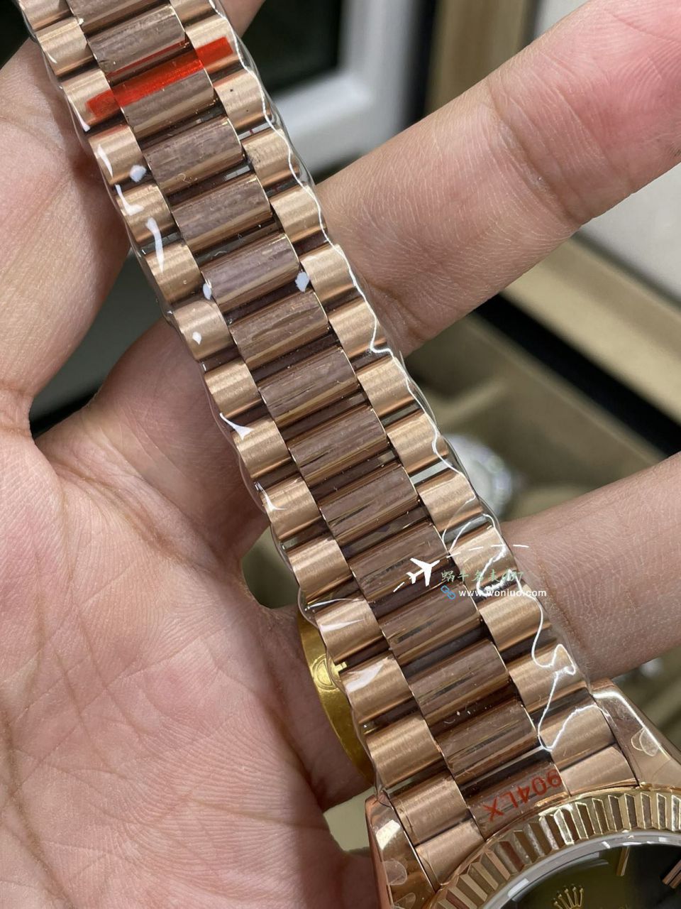 QF劳力士DD星期日历配重版本复刻高仿罗马烟熏绿m228238-0069，渐变蓝m228236-0024，渐变灰m228235-0055 / R857