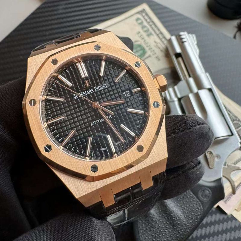 视频评测APS配重版本爱彼皇家橡树最好的复刻手表15400OR.OO.D002CR.01，15400OR.OO.D088CR.01腕表