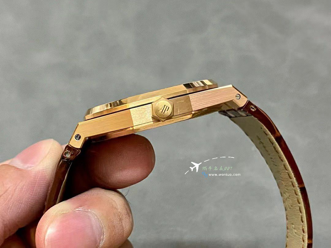 视频评测APS配重版本爱彼皇家橡树最好的复刻手表15400OR.OO.D002CR.01，15400OR.OO.D088CR.01腕表 / AP277