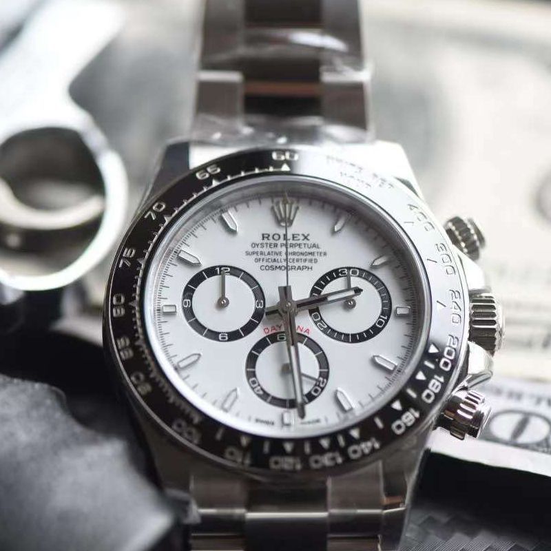 视频评测VS劳力士4131熊猫迪  m126500LN-0001完美对版原装顶级高仿复刻腕表