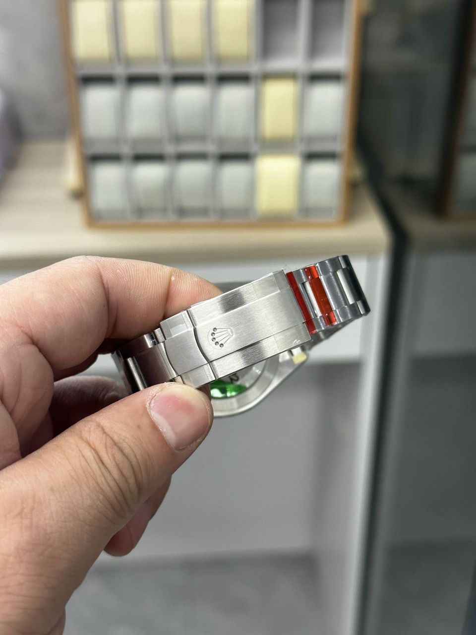 VS劳力士蚝式恒动m124300-0002腕表41毫米一比一高仿黑恒动 / R859