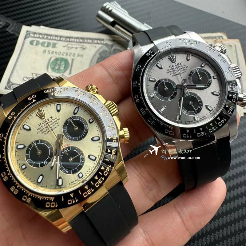 视频评测 APS配重一比一复刻高仿劳力士迪通拿水泥灰M116519ln-0027