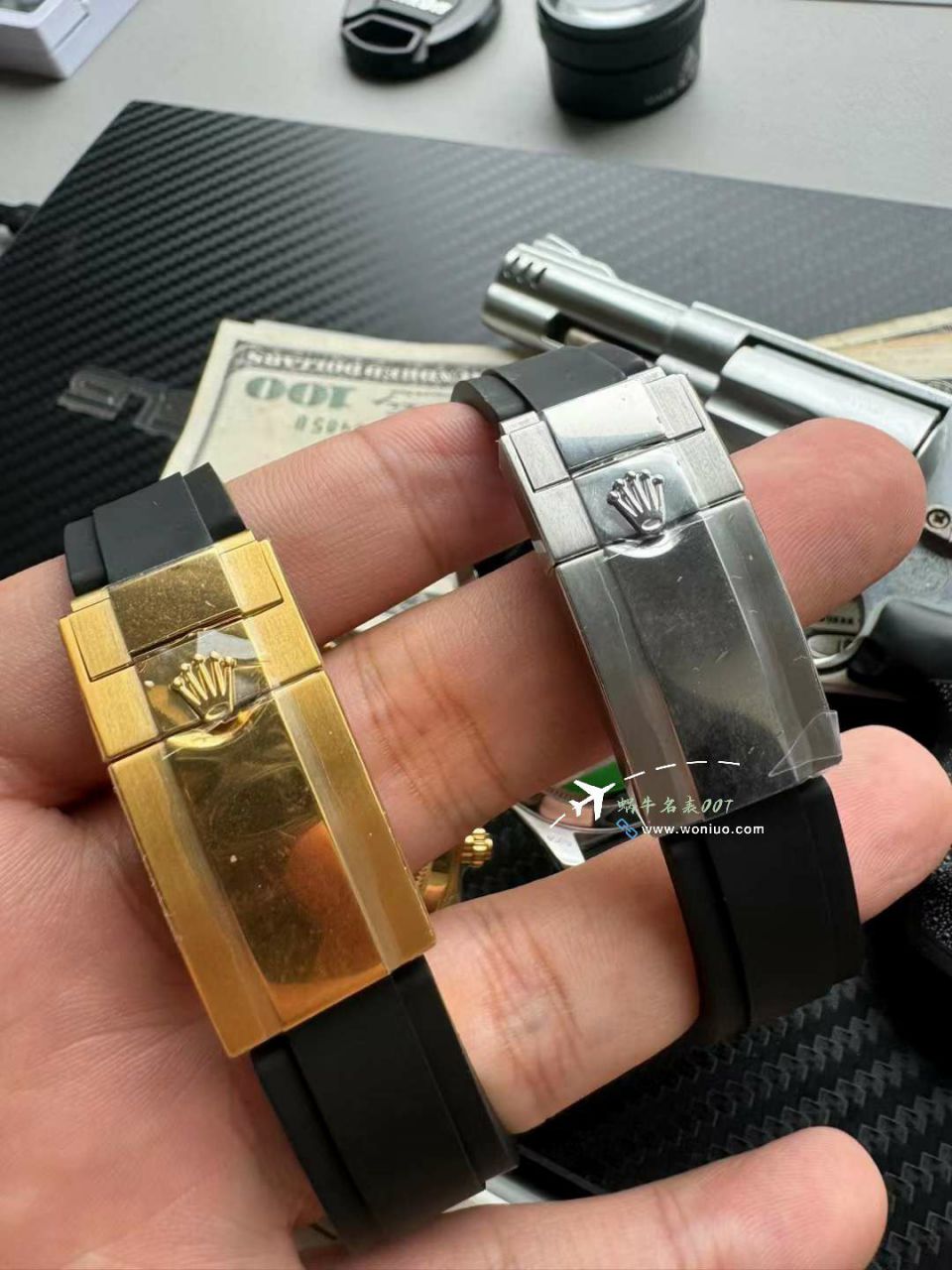 视频评测 APS配重一比一复刻高仿劳力士迪通拿水泥灰M116519ln-0027 / R865