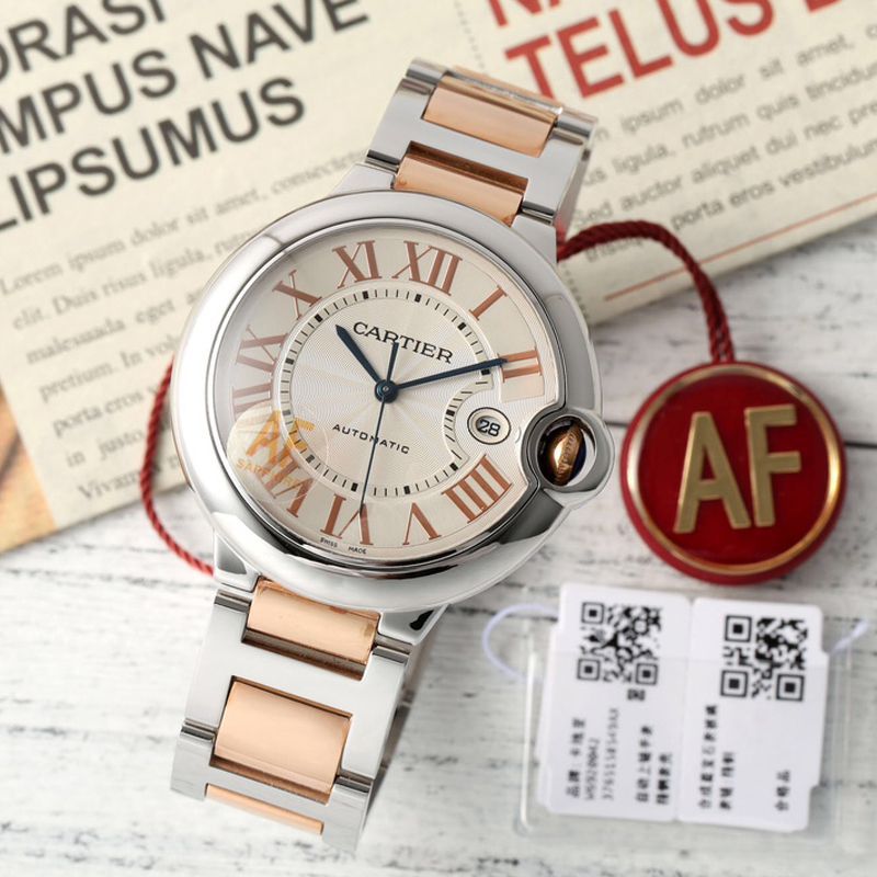 AF厂卡地亚蓝气球42MM男款超A高仿手表W2BB0031腕表
