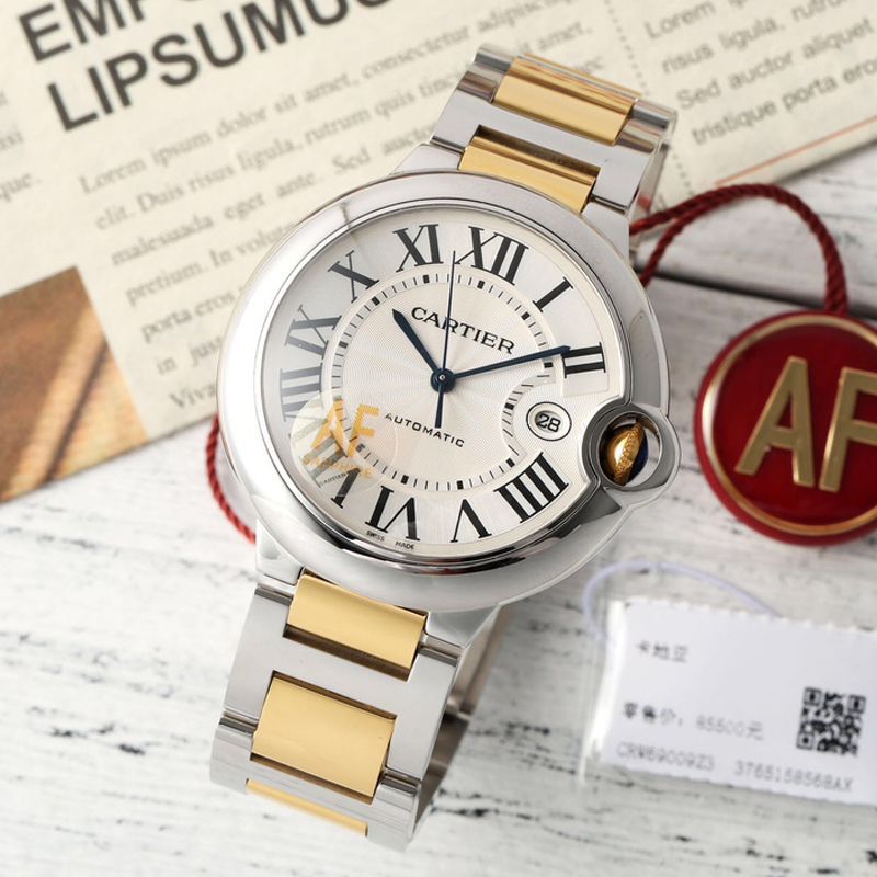 AF厂卡地亚蓝气球男装42毫米一比一高仿W6920095腕表