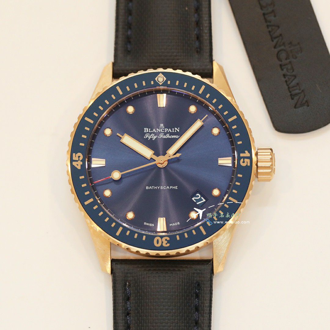 GF/GO宝珀五十噚顶级高仿手表5000-0130-B52-B，5000-0130-B52A，5000-0130-B52-B腕表 / BP079