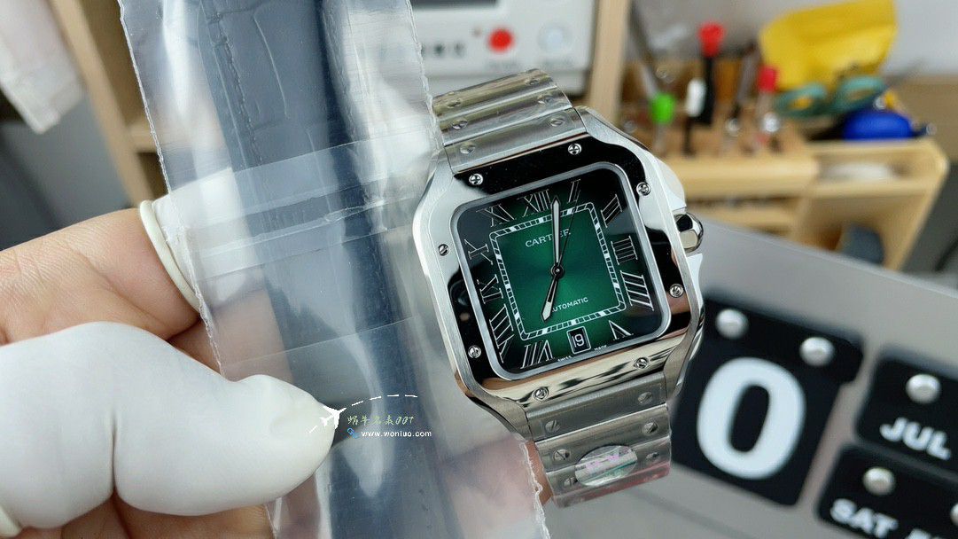BV厂卡地亚山度士系列一比一复刻高仿手表WSSA0062腕表 / K378