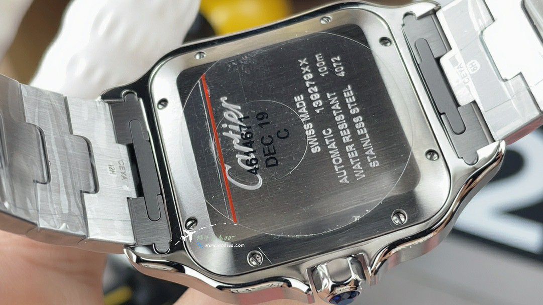 BV厂卡地亚山度士系列一比一复刻高仿手表WSSA0062腕表 / K378