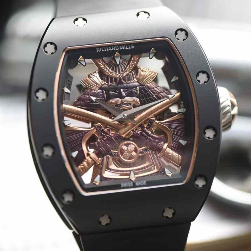 视频评测YS理查德米勒顶级复刻高仿RM47黑武士 Richard Miller RM 047手表