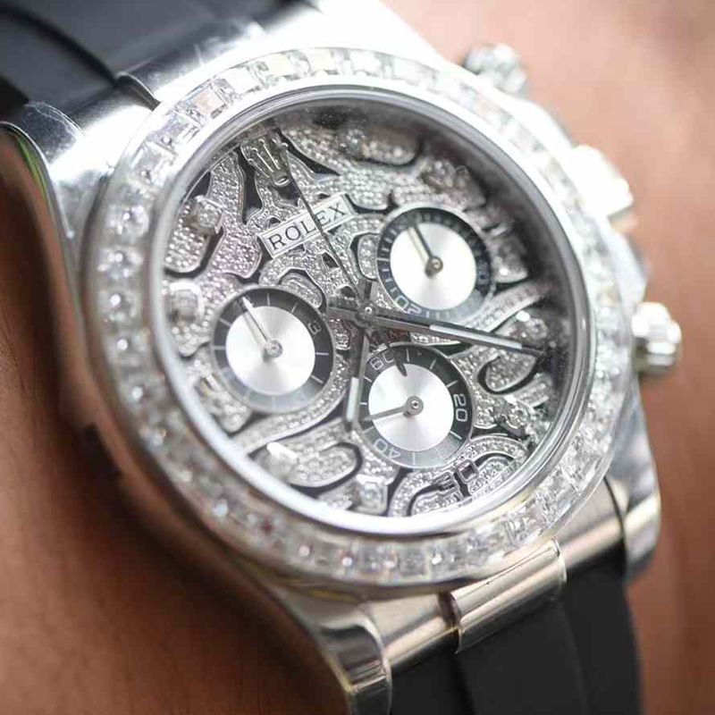 高端定制重老虎迪通拿劳力士宇宙计型迪通拿复刻高仿116588 TBR腕表