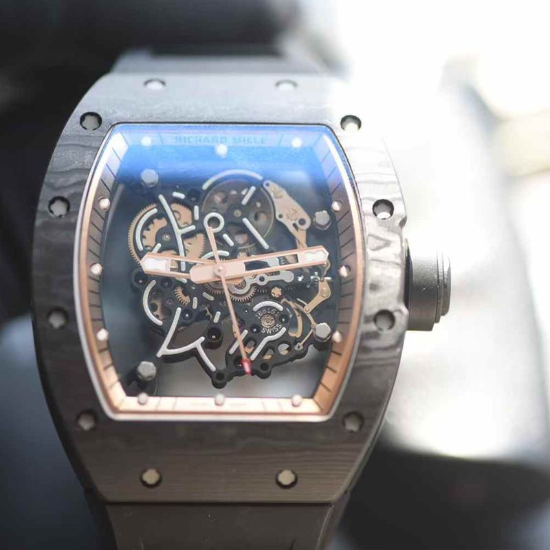 视频评测APS理查米尔Richard mille 最好高仿RM055手表