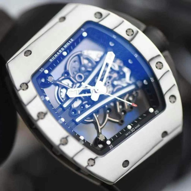 视频评测APS厂理查德米勒Richard Miller复刻高仿白跑道RM 61-01 ，RM061手表