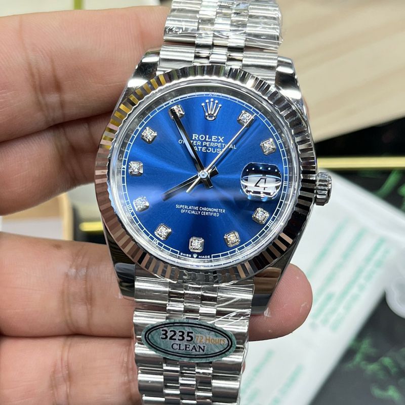 clean劳力士日志型41MM复刻高仿m126334-0016腕表