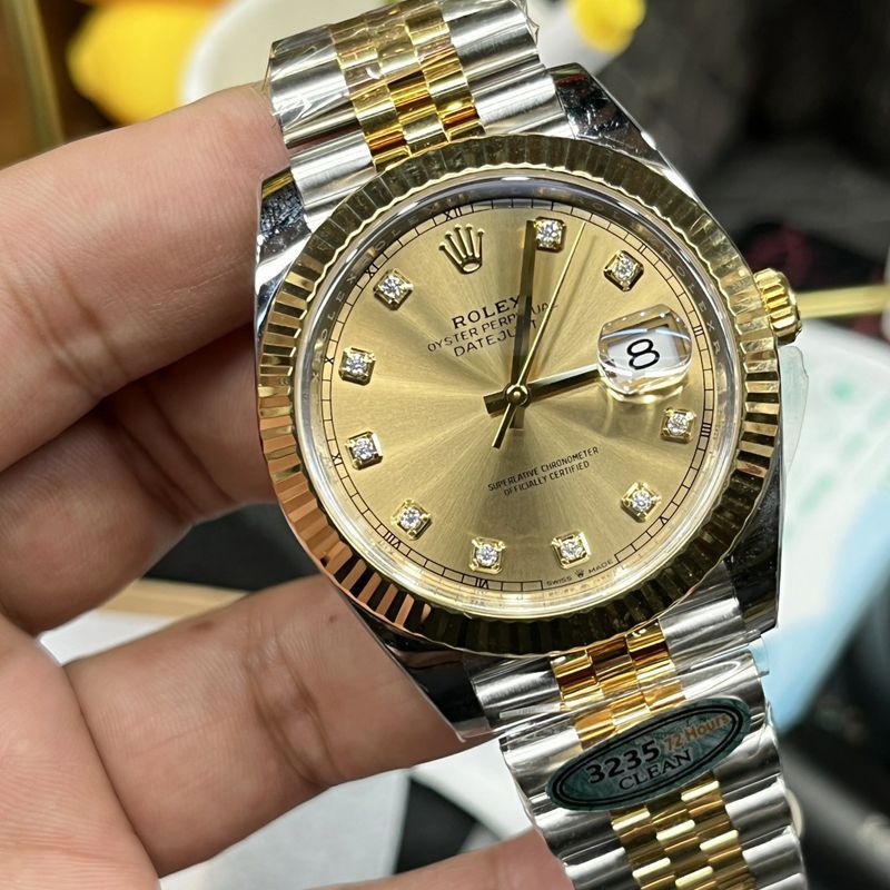 clean劳力士日志型41毫米系列m126333-0012腕表