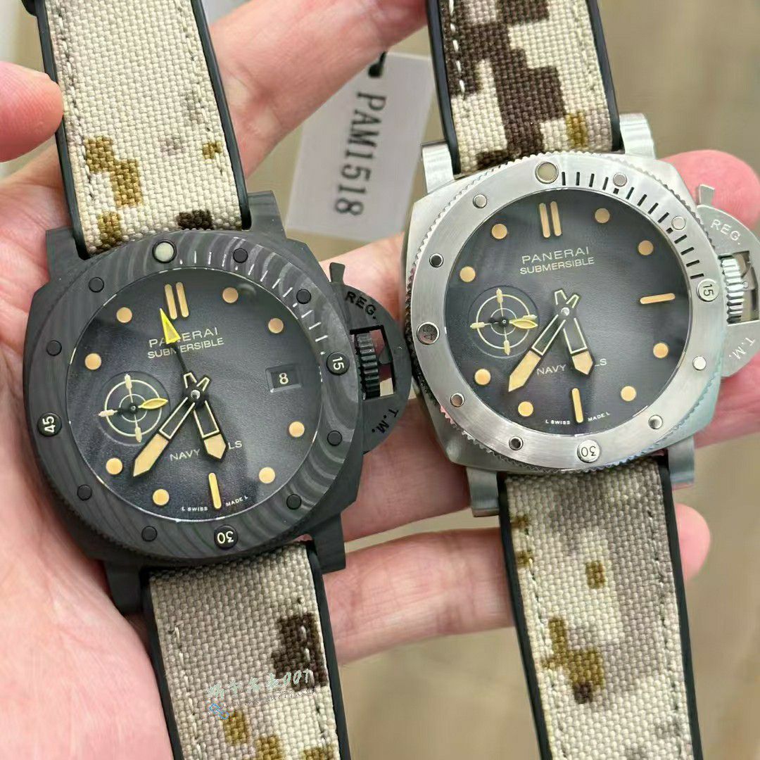 VS沛纳海Submersible QuarantaQuattro Navy SEALs PAM01518复刻高仿手表 / VSPAM1518