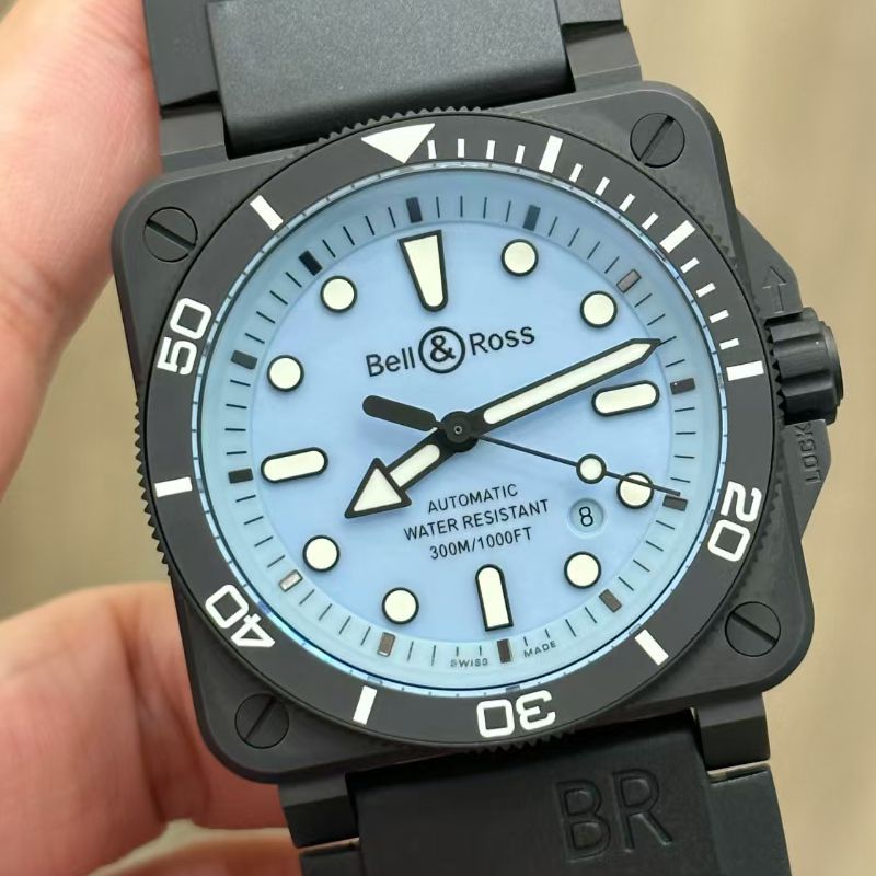 M+一比一复刻柏莱士INSTRUMENTS系列BR03A-D-LM-CE/SRB腕表