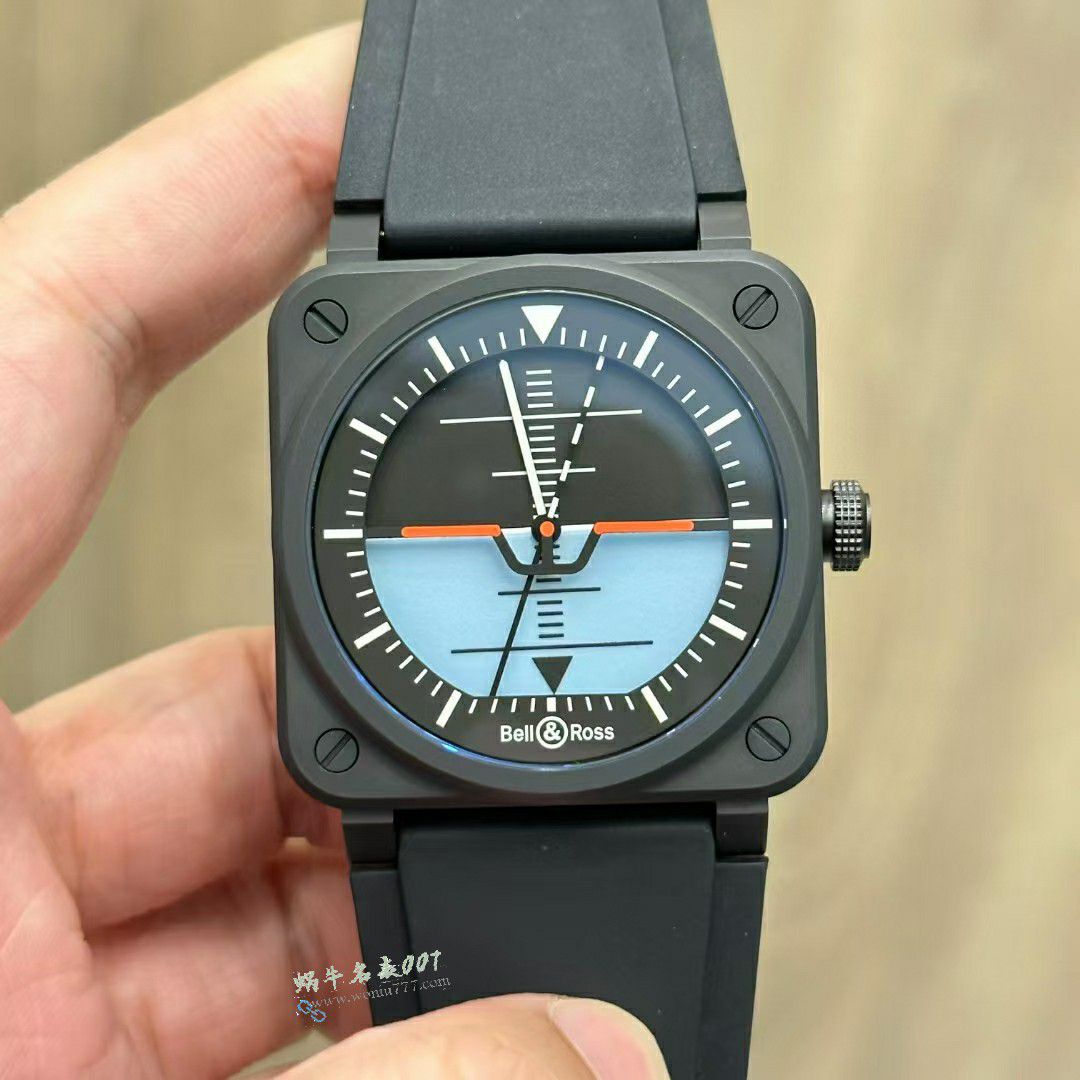 M+厂顶级复刻柏莱士INSTRUMENTS系列BR03A-HRZ-CE腕表 / BR062