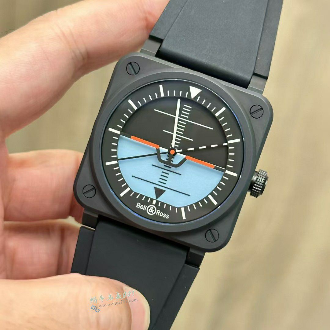 M+厂顶级复刻柏莱士INSTRUMENTS系列BR03A-HRZ-CE腕表 / BR062