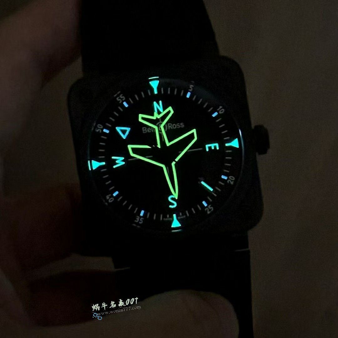 M+厂顶级复刻柏莱士INSTRUMENTS系列BR03A-HRZ-CE腕表 / BR062