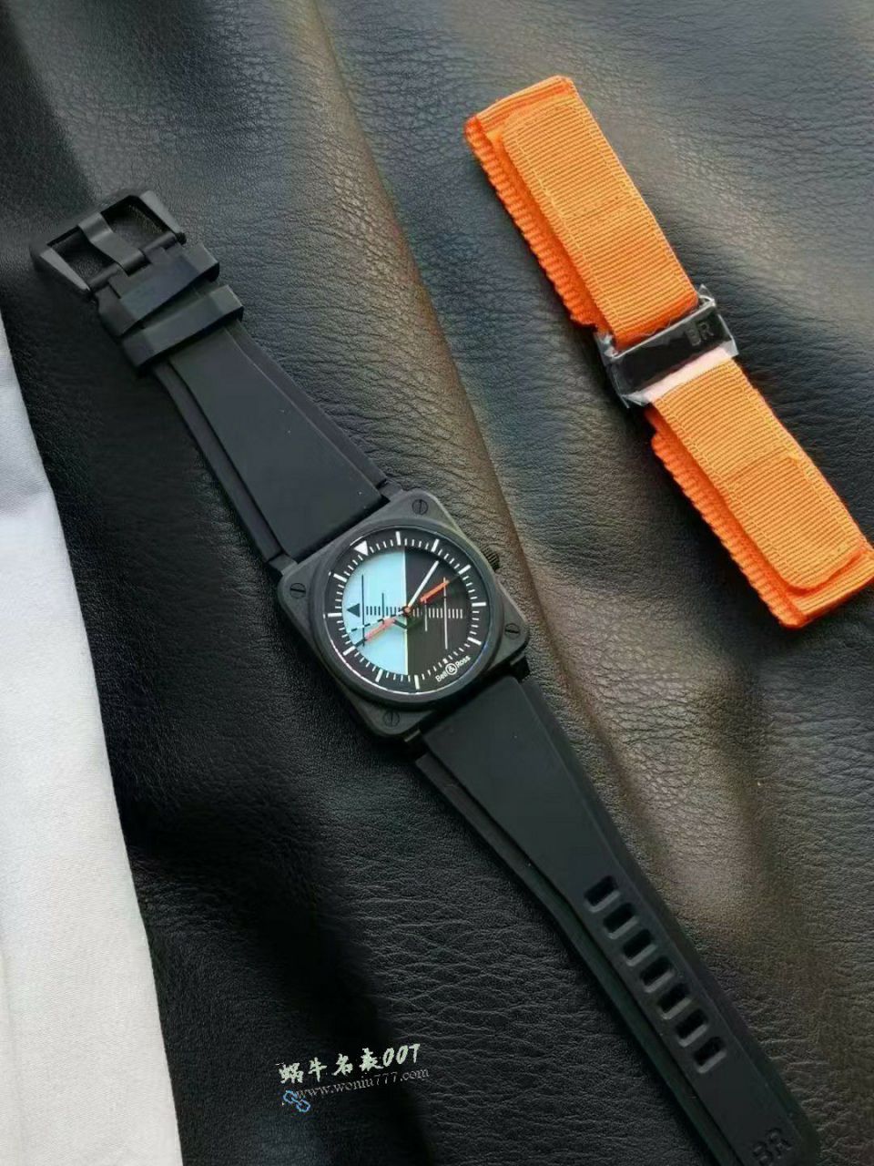 M+厂顶级复刻柏莱士INSTRUMENTS系列BR03A-HRZ-CE腕表 / BR062