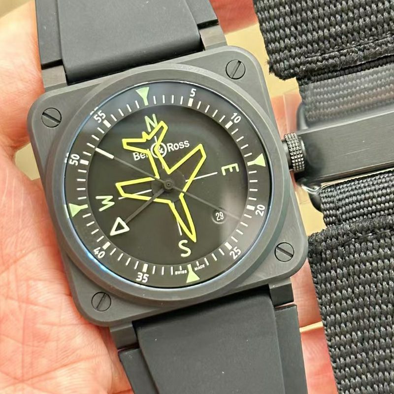 M+超A高仿柏莱士INSTRUMENTS系列BR03A-CPS-CE/SRB腕表