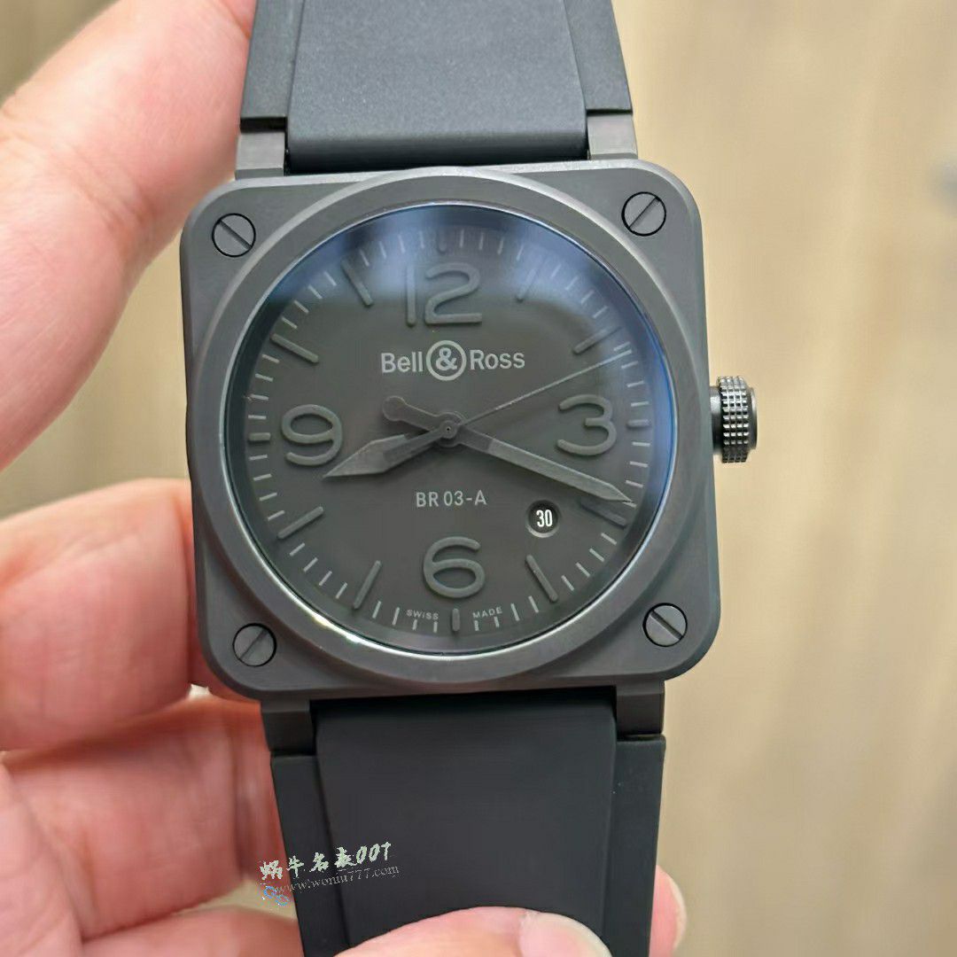 M+超A高仿复刻柏莱士手表INSTRUMENTS系列BR03A-PH-CE/SRB腕表 / BR067