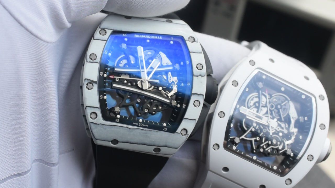 视频评测VAUCHER机芯RICHARD MILLE 超高端定制版本RM055，RM 061 / VARM055061