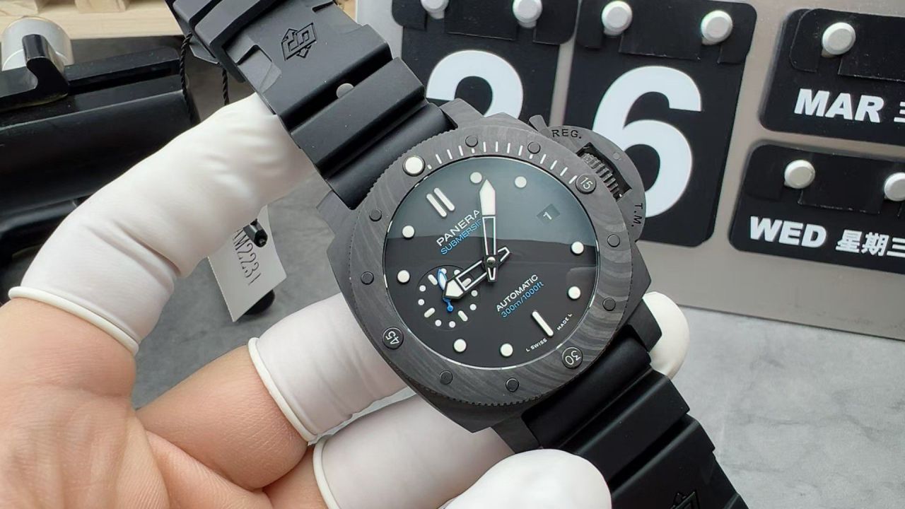 VS厂沛纳海潜行系列Carbotech™顶级复刻腕表pam02231，pam2231 / vspam02231