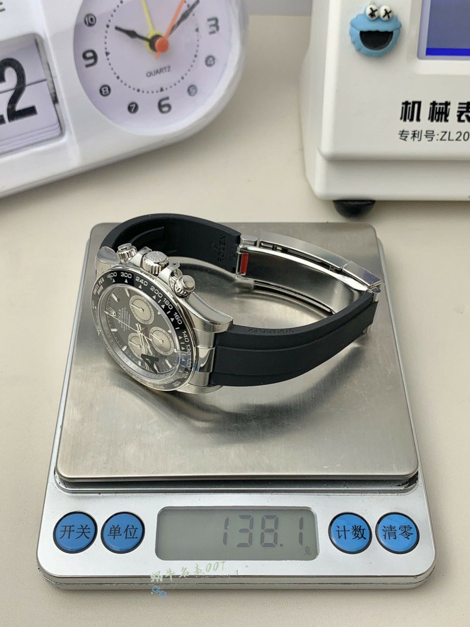 VS最好配重版本劳力士宇宙计型迪通拿系列m126506-0002复刻腕表(冰蓝迪) / R970