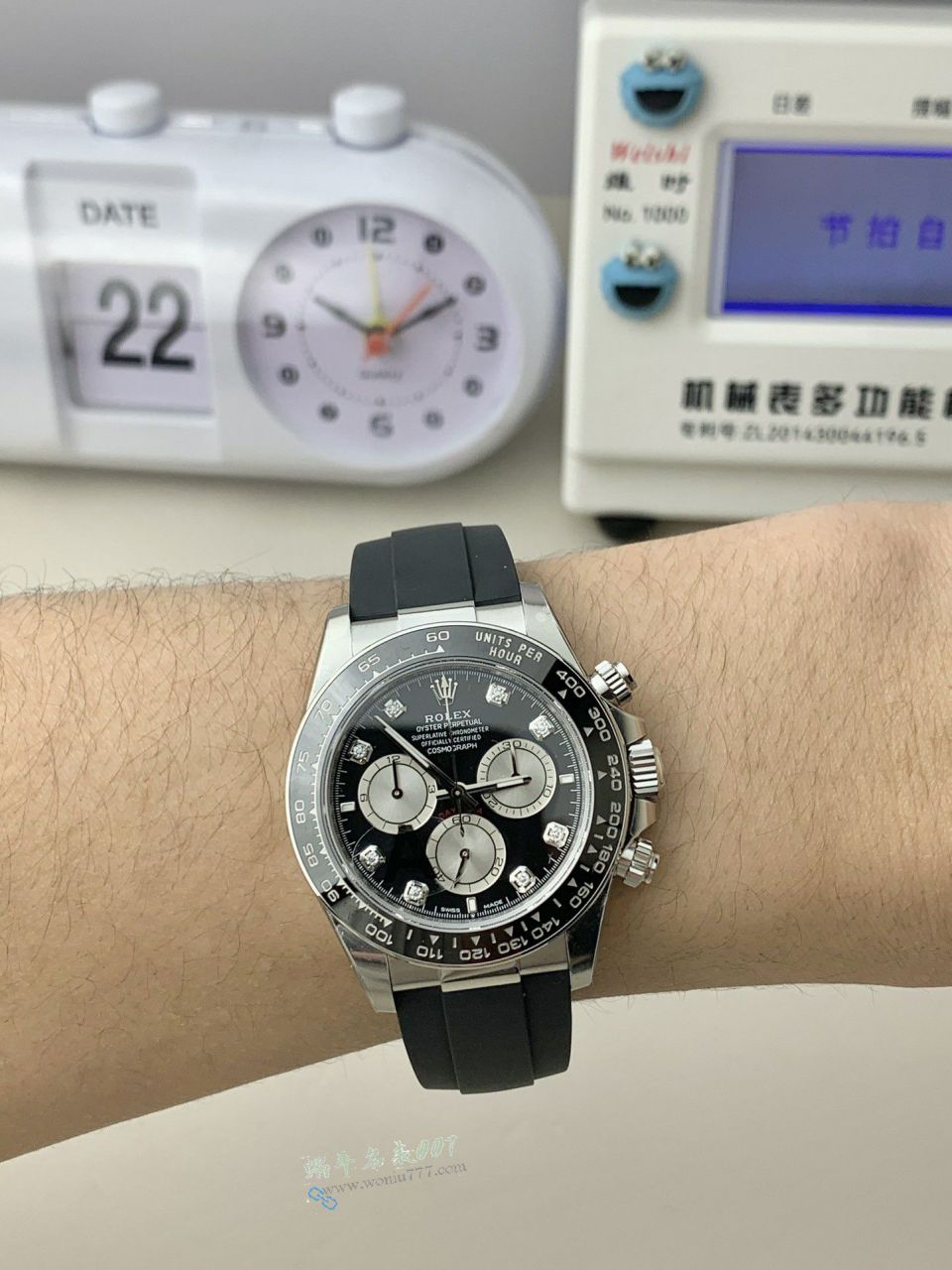 VS最好配重版本劳力士宇宙计型迪通拿系列m126506-0002复刻腕表(冰蓝迪) / R970