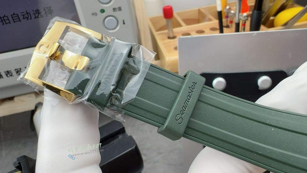 VS欧米茄海马300米青草绿广州复刻手表210.62.42.20.10.001腕表 / VS822