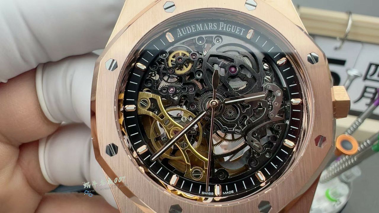 THB爱彼皇家橡树超A复刻高仿手表15407OR.OO.1220OR.01腕表 / AP313