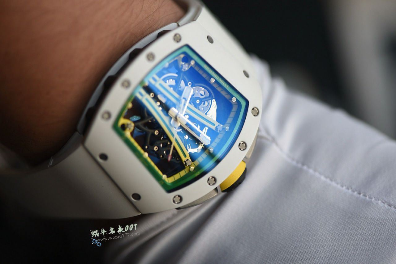 理查米尔RICHARD MILLE超级复刻手表VAUCHER机芯RM 61-01 BLACK腕表 / RM061A