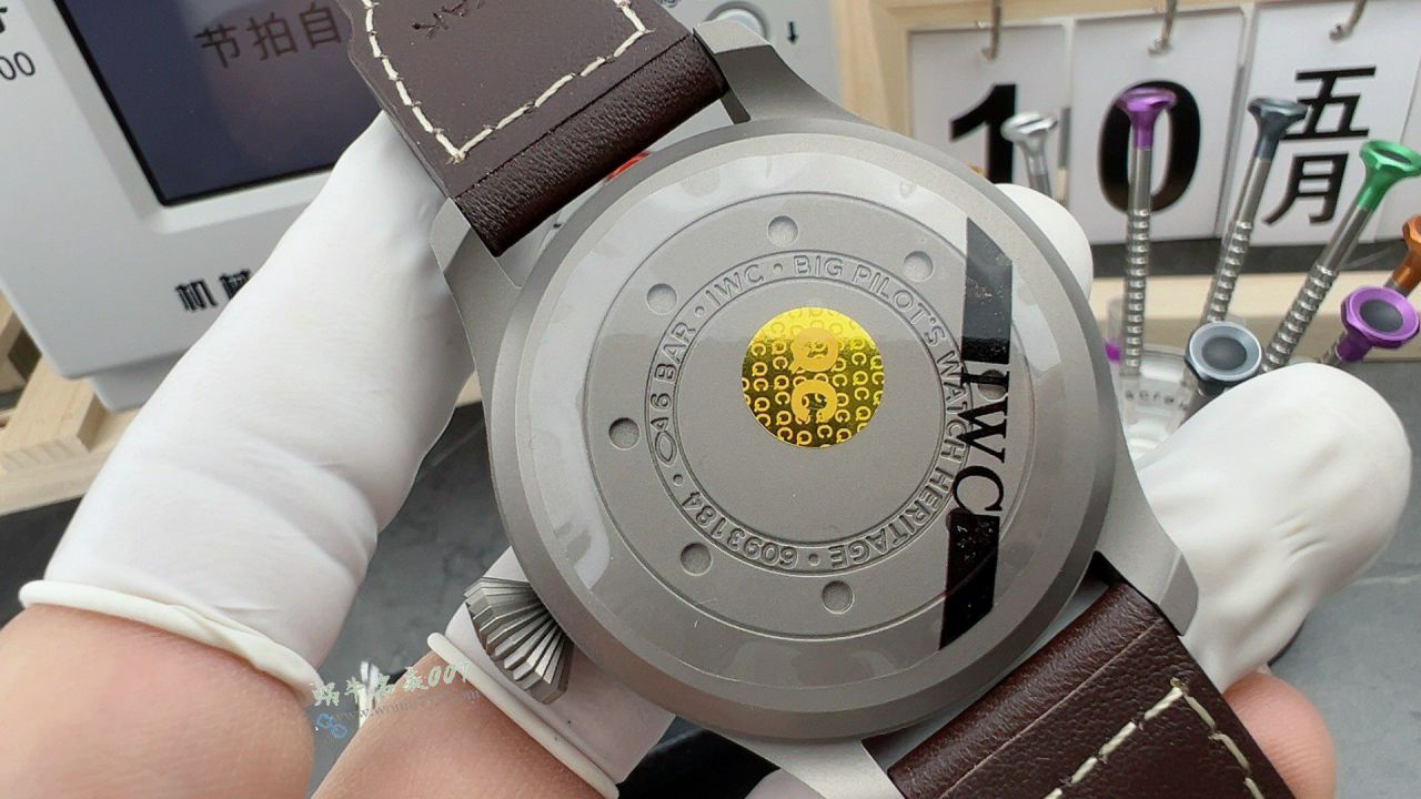 zf万国大型飞行员钛壳腕表 / WG661