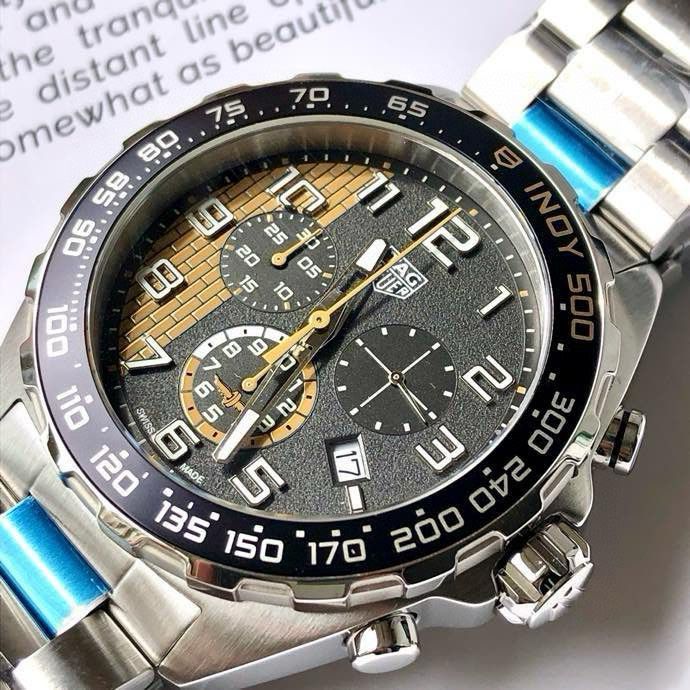 Original Tagheuer,泰格豪雅F1系列 INDY （印第安纳波利斯500赛车联名款）石英表 / TG118