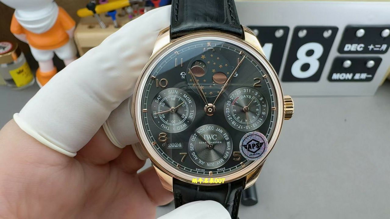 APS万国万年历顶级复刻手表葡萄牙系列IW503404腕表 / WG662