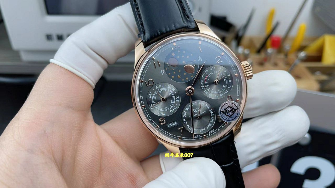 APS万国万年历顶级复刻手表葡萄牙系列IW503404腕表 / WG662