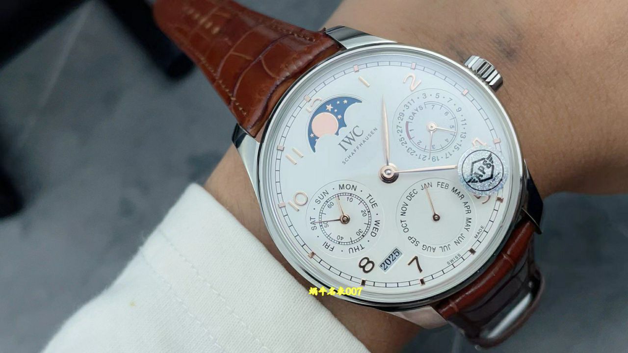 APS万国万年历顶级复刻手表葡萄牙系列IW503404腕表 / WG662