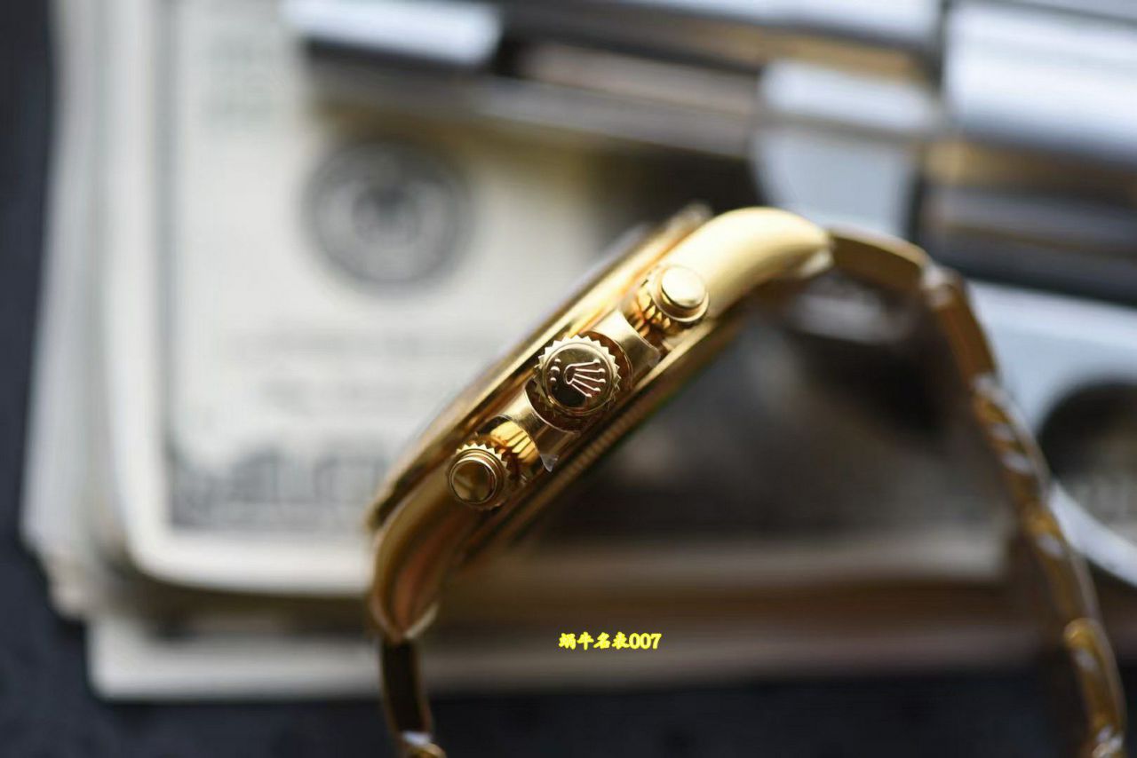 视频评测VS劳力士宇宙计型迪通拿超级配重黄金熊猫眼m126508-0004腕表 / R998