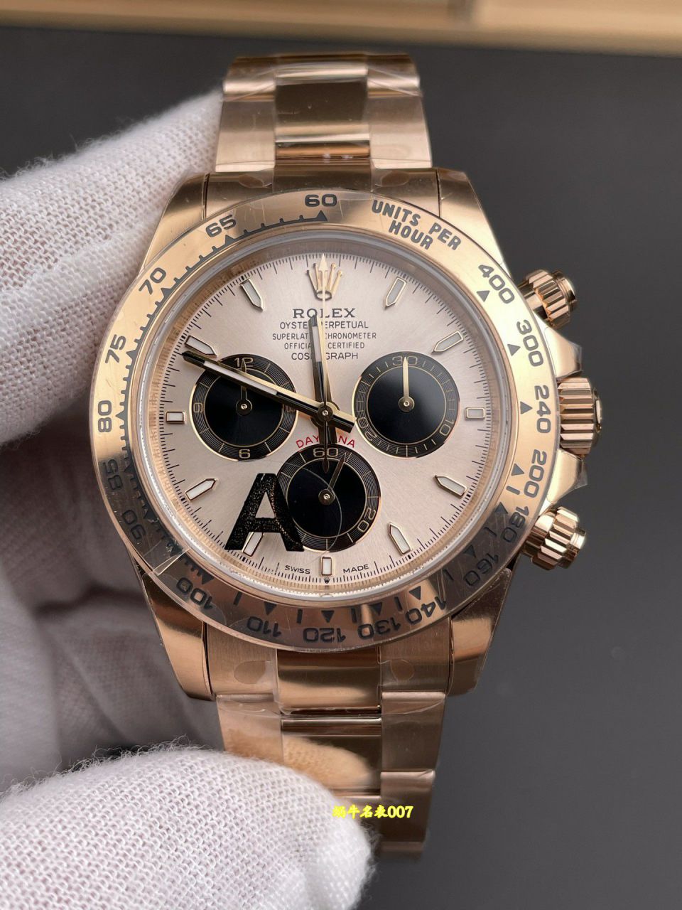 VS超级配重贝嫂劳力士宇宙计型迪通拿系列m126505-0003腕表 / R1006