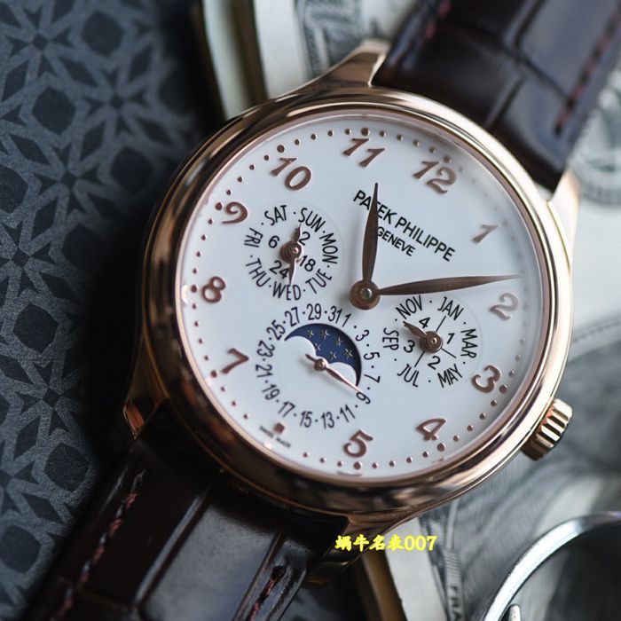 视频评测3K厂百达翡丽超级复杂功能时计复刻手表5327R-001腕表